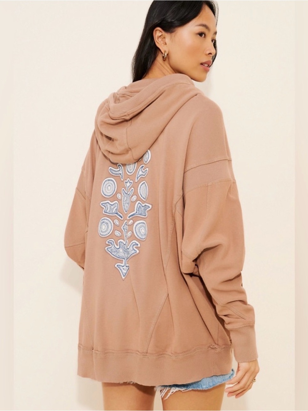 Free People All Your Love Logo Hoodie